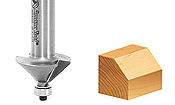 Bevel Router Bit Profile