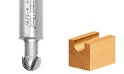 Core Box Router Bit Profil