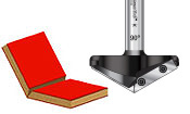 Grooving & Engraving Router Bits Profiles