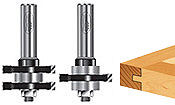 Nut und Feder Router Bits