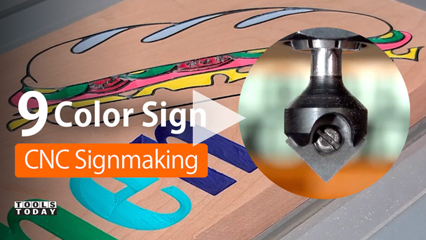 Making a 9 Color Sign | ToolsToday