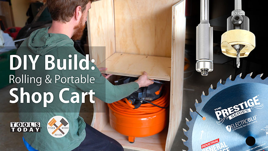 Construction DIY : Chariot d'atelier portable | ToolsToday