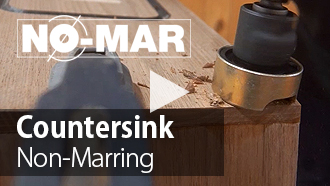 Amana Tool® Non-Marring Carbide Tipped Countersink 