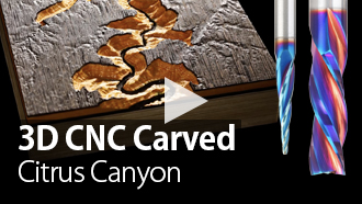 Vidéo CNC, Usinage d'un Citrus Canyon