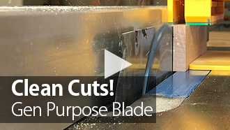 Super Clean Cuts with Amana Tool Prestige 10 x 40T General Purpose Saw Blade Video by ToolsToday