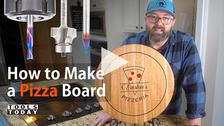 How to Make a CNC Pizza Board
