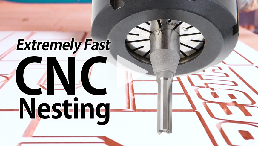 Nesting CNC extremadamente rápido | ToolsToday