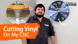 Vinyl Cutting on my CNC | ToolsToday