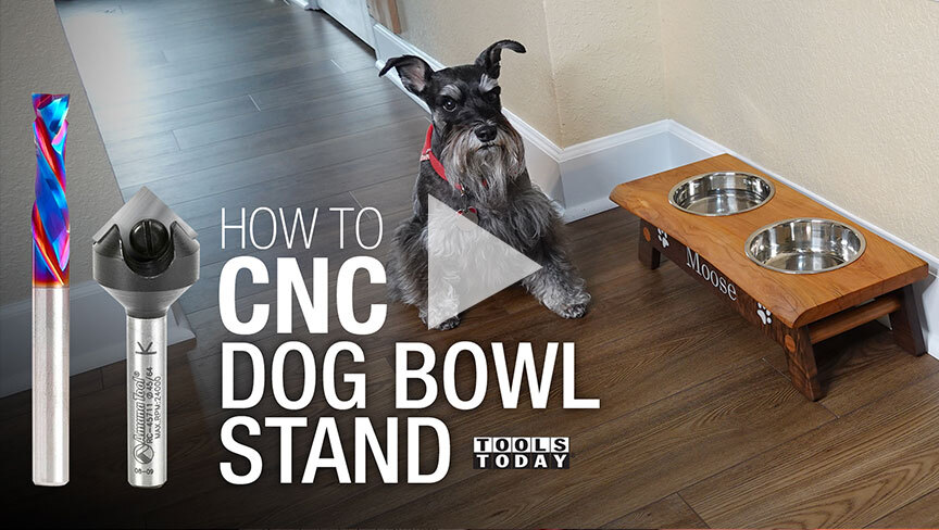 How To CNC: Dog Bowl Stand