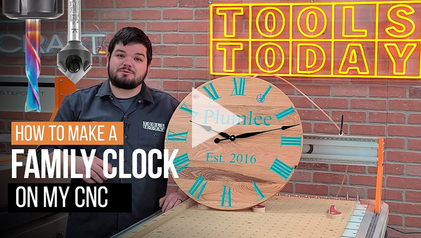 Comment fabriquer une horloge sur CNC | ToolsToday