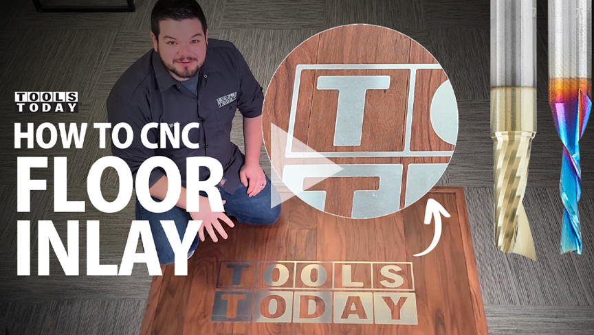 How to Make a CNC Floor Inlay - Long Version | ToolsToday