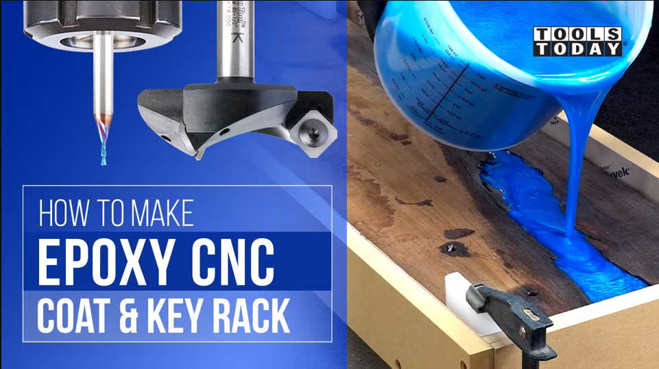 Como fazer: Bengaleiro em epóxi CNC | ToolsToday