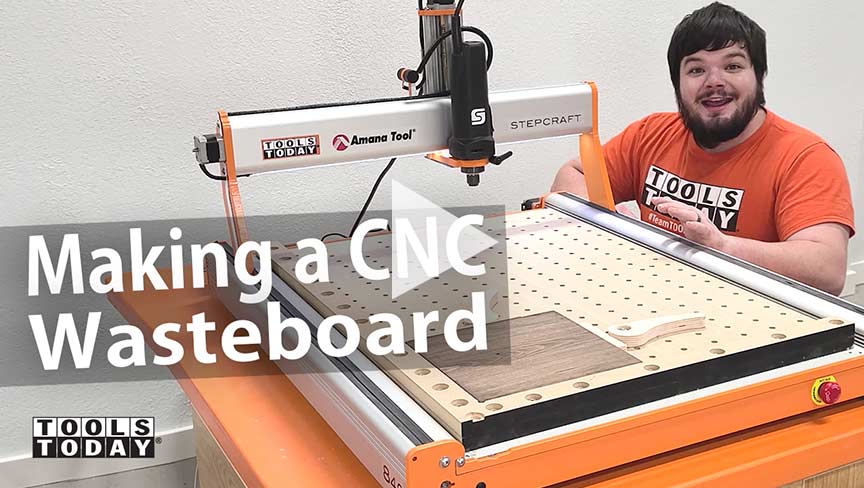 CNC wasteboard