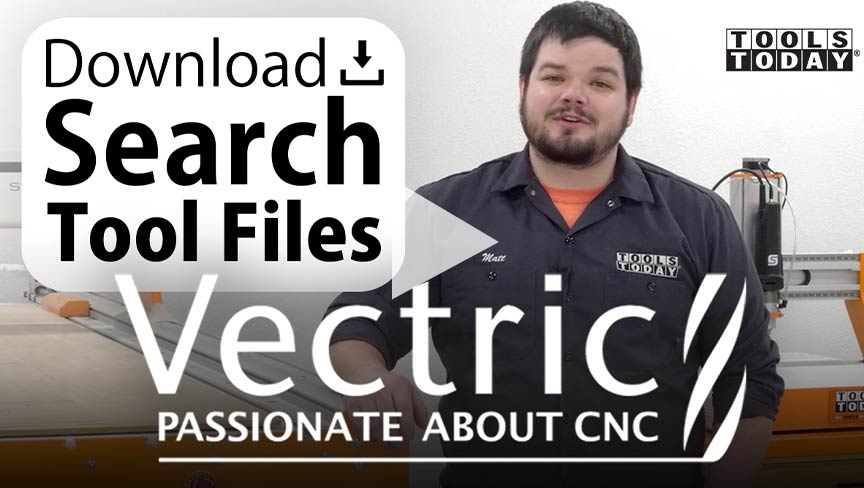 CNC Videos Vectric tool file