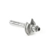 Amana Tool MRI0304 Carbide Tipped Miniature Ogee Fillet 1/8 R x 7/8 D x 5/16 CH x 1/4 Inch SHK Router Bit