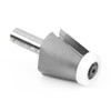 Amana Tool 57129 Carbide Tipped Wilsonart SSV Bowl Solid Surface 1-1/2 D x 1-1/4 CH x 12 Deg Angle x 1/2 Inch SHK Router Bit