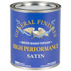 General Finishes High Performance Water Based Topcoat, Satin, 1 Quart