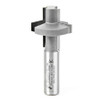 Amana Tool 55410 Carbide Tipped Wedge Groove 15 Deg Angle x 1-1/4 D x 1-1/4 CH x 1/2 Inch SHK Router Bit