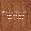 General Finishes Oil Based Wood Stain, Antique Cherry, 1 Quart