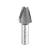 Amana Tool 57132 Carbide Tipped Topmount European Type Solid Surface 29/32 D x 15/16 CH x 1/2 Inch SHK Router Bit