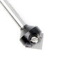 Amana Tool RC-45711-M In-Tech Insert Carbide V Groove 90 Deg x 17.6mm D x 8.5mm CH x 6mm SHK Single Flute Router Bit