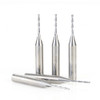 46009-5 5-Pack Solid Carbide Spiral Plunge 1/16 Dia x 1/2 x 1/4 Shank x 2 Inch Long Up-Cut