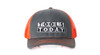 Fitted Trucker Hat with Embroidered ToolsToday Logo, Size Small to Medium