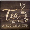 Set of Two CNC Plans - Tea and Coffee Signs, Downloadable and Customizable