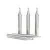 Amana Tool 51474-5, 5-Pack CNC SC Spiral O Single Flute, Aluminum Cutting 1/8 D x 1/4 CH x 1/4 SHK x 2 Inch Long Up-Cut Router Bits with Mirror Finish