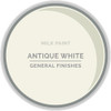 General Finishes Water Based Milk Paint, Antique White, 1 Pint