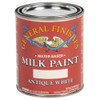 General Finishes Water Based Milk Paint, Antique White, 1 Pint