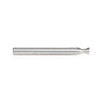 Amana Tool 46485 Solid Carbide Double O Flute Plastic Edge Rounding 1/4 D x 1/4 R x 3/8 CH x 1/4 Inch SHK Router Bit