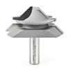 Amana Tool 55390 Carbide Tipped Lock Miter 45 Deg x 2-11/16 D x 1-3/16 CH x 1/2 Inch SHK Router Bit for 1/2" - 7/8" Material
