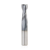 Amana Tool 51677 SC Spiral for Steel, Stainless Steel & Non Ferrous Metal with AlTiN Coating 2-Flute x 3/8 D x 1 CH x 3/8 SHK x 2-1/2 Inch Long Up-Cut Router Bit / 45 Deg Corner Chamfer End Mill