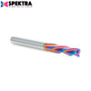 48502-K Solid Carbide Spektra™ Extreme Tool Life Coated Spiral Plunge 6mm Dia x 19mm x 6mm Shank Down-Cut, 3-Flute
