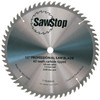 SawStop CB104 184 Combination 10 Inch D x 60T, 15 Deg, 5/8 Bore, Table Saw Blade