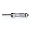 Amana Tool  47164 Carbide Tipped Flush Trim 1/2 D x 1 Inch CH x 1/4 SHK w/ Upper and Lower Ball Bearing
