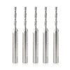 Amana Tool 46225-5, 5-Pack SC Spiral Plunge 1/8 D x 13/16 CH x 1/4 SHK x 2-1/2 Inch Long 2 Flute Down-Cut Router Bits