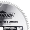 Timberline 300-961 Carbide Tipped Miter or Stationary 12 Inch D x 96T TCG, -6 Deg, 1 Bore, Circular Saw Blade