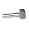 Amana Tool 45986-S Carbide Tipped Bowl & Tray 1/4 R x 1-1/8 D x 1/2 CH x 1/2 Inch SHK Router Bit