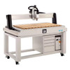 i2R CNC i-WCB-W42 W.42 CNC Essentials Kit, Includes W.42 4' x 2' CNC Machine, Stand, Dust Shoe, and 4 Clamps