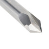 45636 Solid Carbide V Groove Engraving 60 Deg x 1/2 Dia x 5/8 x 1/2 Inch Shank router bits toolstoday