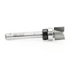 Amana Tool 45481 Carbide Tipped Flush Trim Plunge Template 1/2 D x 3/8 CH x 1/4 Inch SHK w/ Upper Ball Bearing Router Bit