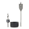 Timberline 650-200 Lockset Installation 3-Piece Kit with 1 Spade Bit