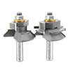 Amana Tool 55346 Carbide Tipped Adjustable V Panel 1-11/64 D x 1-1/8 CH x 1/2 Inch SHK Router Bit