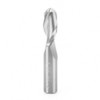 Amana Tool 46380 Solid Carbide Double Flute Up-Cut Ball Nose Spiral 1/4 R x 1/2 D x 1-1/4 CH x 1/2 SHK x 3 Inch Long Router Bit