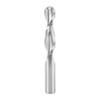 Amana Tool 46384 Solid Carbide Double Flute Up-Cut Ball Nose Spiral 1/4 R x 1/2 D x 2-1/8 CH x 1/2 SHK x 4 Inch Long Router Bit