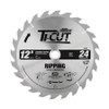 Timberline 12024 Carbide Tipped General Purpose 12 Inch D x 24T ATB, 1 Inch Bore, Circular saw Blade