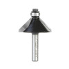 Timberline 280-10 Carbide Tipped Chamfer 45 Degree x 1-1/4 D x 1/2 CH x 1/4 Inch SHK w/ Lower Ball Bearing Router Bit
