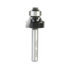 Timberline 320-10 Carbide Tipped Corner Rounding 1/8 R x 3/4 D x 3/8 CH x 1/4 Inch SHK w/ Lower Ball Bearing Router Bit